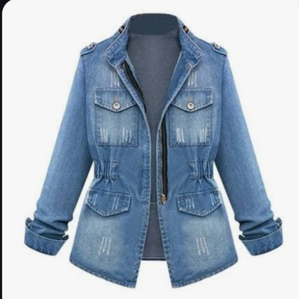 Lightweight Blue Jean Jacket